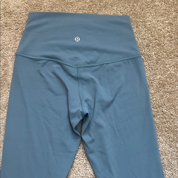 Lululemon Align Crop *21" Oasis Blue* Size 4 Leggings - Picture 7 of 9